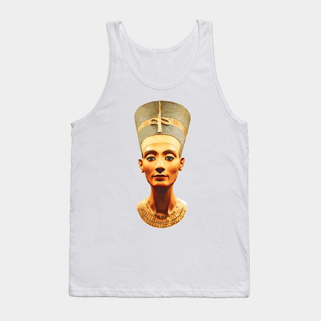 Nefertiti the Egyptian Queen II Tank Top by AmrQadi